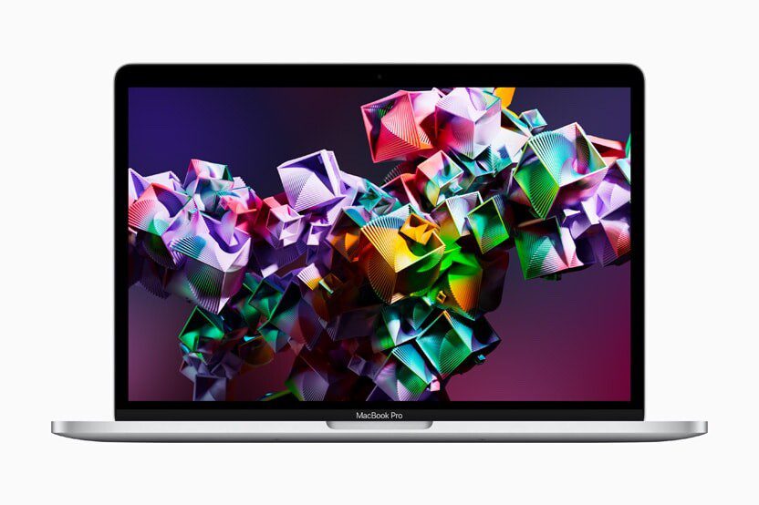 The updated 13-inch MacBook Pro is shown.